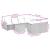 Set mobilier de grădină cu perne, 9 piese, negru, poliratan GartenMobel Dekor