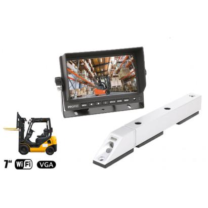 Kit camere wireless pentru stivuitor cu monitor 7 inch si baterie 5200mAh