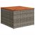 Set canapele de grădină, 7 piese, cu perne, gri, poliratan GartenMobel Dekor