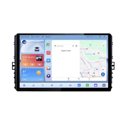 Navigație VW 2DIN QLED Octa Core 4GB+64GB 4G LTE DSP CarPlay Android Auto