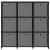 Raft 9 cuburi cu cutii, negru, 103x30x107,5 cm, material textil GartenMobel Dekor