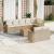 Set canapele de grădină, 9 piese, cu perne, bej, poliratan GartenMobel Dekor
