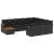 Set canapele de grădină cu perne, 11 piese, negru, poliratan GartenMobel Dekor