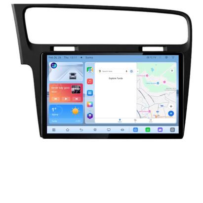 Navigatie dedicata VW Golf 7, ecran 13 inch, Android 4+64GB, 4G