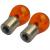 Lampa incandescentă pentru indicator BAU15S 12V 21W portocalie (pereche) Performance AutoTuning