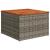 Set canapele de grădină, 9 piese, cu perne, gri, poliratan GartenMobel Dekor