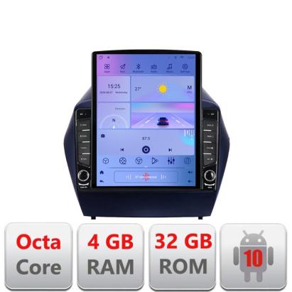 Navigatie Hyundai IX35 G-361 ecran tip TESLA 9.7" cu Android Radio Bluetooth Internet GPS WIFI 4+32GB DSP 4G Octa Core