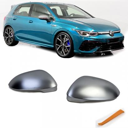 Capace oglinzi argintii mate pentru înlocuire pentru VW Golf 8 + ID.3 fără asistență la schimbarea benzii Performance AutoTuning