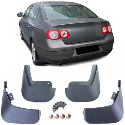 Set de aripi de noroi față și spate, negre, potrivite pentru VW Passat B6 3C 05-10 Performance AutoTuning