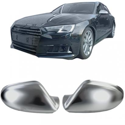 Capsule oglinzi argintii pentru înlocuire pentru Audi A6 C7 4G 11-18 fără asistență la bandă Performance AutoTuning