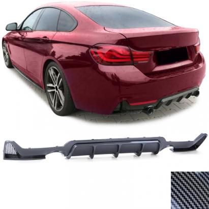 Difuzor posterior din carbon pentru performanță, potrivit pentru BMW Seria 4 F32 F33 F36 435i 440i Performance AutoTuning