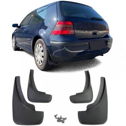 Set de apărători de noroi față și spate, negre, potrivite pentru VW Golf 4 97-06, Golf 5 05-09 Performance AutoTuning