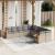Set canapele de grădină cu perne, 10 piese, bej, poliratan GartenMobel Dekor