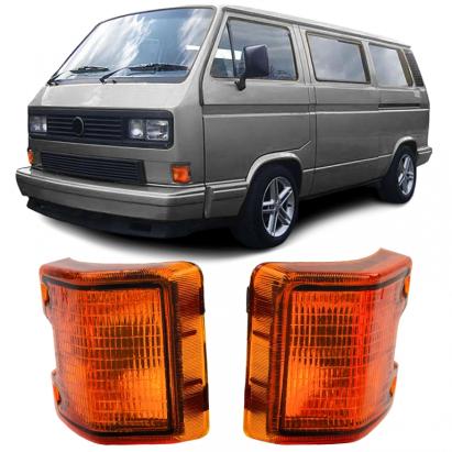 Indicator portocalie SET Dreapta + Stanga potrivit pentru VW T3 Bus Van Transporter 79-92 Performance AutoTuning