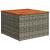 Set canapele de grădină cu perne, 11 piese, gri, poliratan GartenMobel Dekor