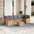 Set canapele de grădină, 8 piese, cu perne, bej, poliratan GartenMobel Dekor