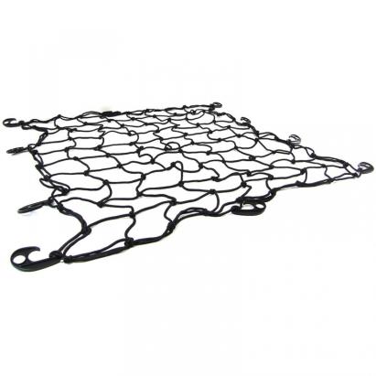 Plasă de remorcă 2.5x3m din nailon elastic rezistent la rupere, plasă de încărcare pentru remorcă auto, de culoare neagră Performance AutoTuning