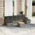 Set canapele de grădină cu perne, 8 piese, gri, poliratan GartenMobel Dekor