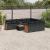 Set canapele de grădină cu perne, 11 piese, negru, poliratan GartenMobel Dekor