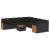 Set canapele de grădină cu perne, 11 piese, negru, poliratan GartenMobel Dekor