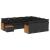 Set canapele de grădină cu perne, 11 piese, negru, poliratan GartenMobel Dekor