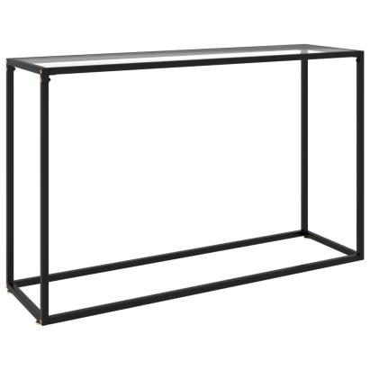 Masă consolă, transparent, 120x35x75 cm, sticlă securizată GartenMobel Dekor