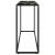 Masă consolă, negru, 120x35x75 cm, sticlă securizată GartenMobel Dekor
