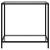 Masă consolă, transparent, 80 x 35 x 75 cm, sticlă securizată GartenMobel Dekor