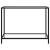 Masă consolă, transparent, 100 x 35 x 75 cm, sticlă securizată GartenMobel Dekor