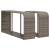 Set canapele de grădină cu perne 10 piese gri deschis poliratan GartenMobel Dekor