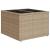 Set canapele de grădină cu perne, 11 piese, bej, poliratan GartenMobel Dekor