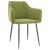 Scaune de bucătărie, 2 buc., verde deschis, catifea GartenMobel Dekor