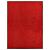 Covoraș de ușă lavabil, roșu, 90 x 120 cm GartenMobel Dekor