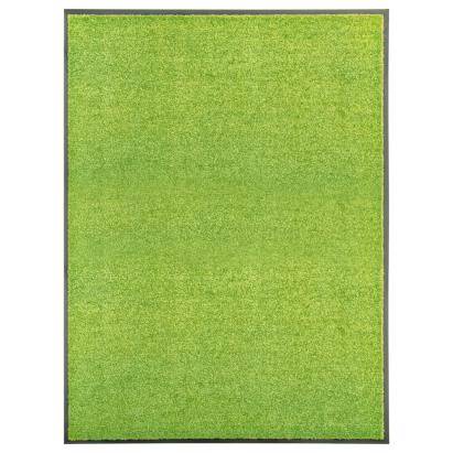 Covoraș de ușă lavabil verde 90x120 cm GartenMobel Dekor