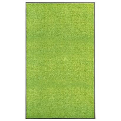 Covoraș de ușă lavabil, verde, 90 x 150 cm GartenMobel Dekor