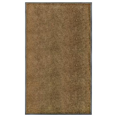 Covoraș de ușă lavabil, maro, 90x150 cm GartenMobel Dekor