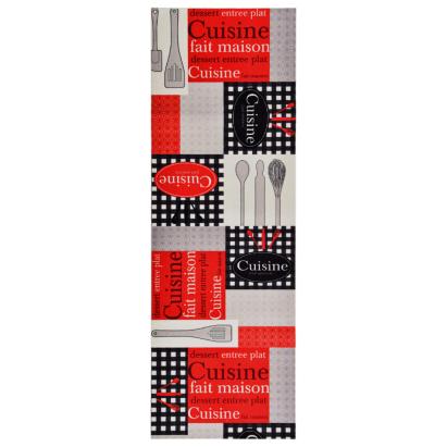 Covoraș de bucătărie, lavabil, model Cuisine, 45x150 cm GartenMobel Dekor