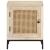Noptieră, 40x30x50 cm, lemn masiv de mango și trestie naturală GartenMobel Dekor
