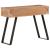 Masă consolă, 100x35x76 cm, lemn masiv acacia, margini vii GartenMobel Dekor