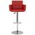 Scaune de bar, 2 buc., roșu, piele ecologică GartenMobel Dekor