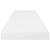 Raft de perete suspendat, alb extralucios, 80x23,5x3,8 cm, MDF GartenMobel Dekor