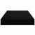 Rafturi de perete, 4 buc., negru extralucios, 40x23x3,8 cm, MDF GartenMobel Dekor