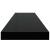 Raft perete suspendat, negru extralucios, 90x23,5x3,8 cm, MDF GartenMobel Dekor