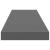Rafturi de perete, 4 buc., gri extralucios, 90x23,5x3,8 cm, MDF GartenMobel Dekor