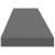 Raft de perete suspendat, gri extralucios, 120x23,5x3,8 cm, MDF GartenMobel Dekor