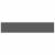 Raft de perete suspendat, gri extralucios, 120x23,5x3,8 cm, MDF GartenMobel Dekor