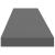 Rafturi de perete, 2 buc., gri extralucios, 120x23,5x3,8 cm MDF GartenMobel Dekor