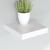 Raft de perete suspendat, alb, 23x23,5x3,8 cm, MDF GartenMobel Dekor