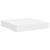 Raft de perete suspendat, alb, 23x23,5x3,8 cm, MDF GartenMobel Dekor