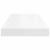 Raft de perete suspendat, alb, 60x23,5x3,8 cm, MDF GartenMobel Dekor